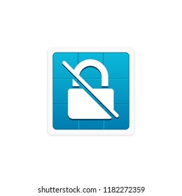 Cracked Lock - App Icon