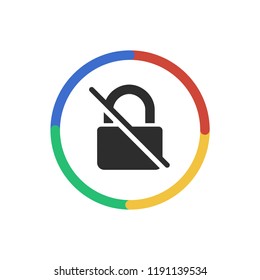 Cracked Lock - App Icon