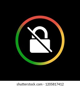 Cracked Lock - App Icon