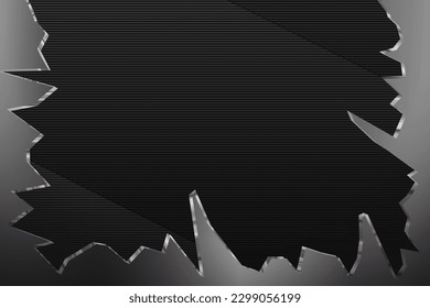 Cracked metal surface wall background