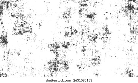 Cracked metal vector with grain noise texture. Distressed overlay with grungy look. Creative graphic element for flyers and posters.