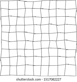 Cracked Mosaic Texture, Broken Glass Pattern, Abstract Polygon Grid Background, Crumpled Sheet of Paper, Network, Networking, Social Media, Internet Communication Abstract, White Frame Tiles