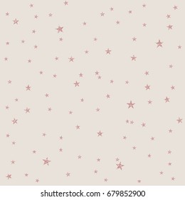 Cracked red stars seamless pattern. Textile or wrapping paper.