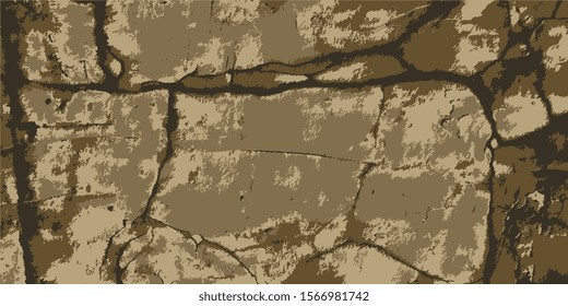 Cracked surface. Art background. Abstract graphics. Creative background. Abstract background. Background for business cards and flyers. Vector illustration. EPS-10. Abstraction