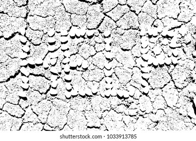 superficie agrietada con la palabra HELP. Textura para efecto de niebla. Superficie abstracta. Fondo transparente. Sólo los colores negros en el vector.