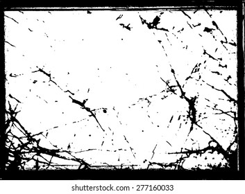 Cracked Texture over any Object to Create Distressed Effect .
