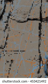 Cracked vector background. Grainy Color Texture For Your Design. EPS10 vector.