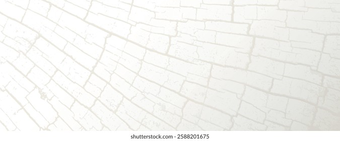 Cracked white background, textured with a mosaic pattern. The white background adds a rustic feel. Ideal for artistic backgrounds. Cracked texture vintage background vector