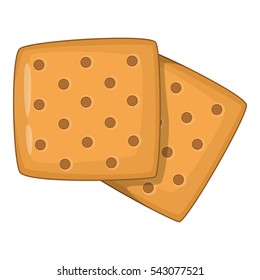 Cracker Icon. Cartoon Illustration Of Cracker Vector Icon For Web Design