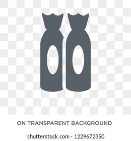 Cracker icon. Cracker design concept from Christmas collection. Simple element vector illustration on transparent background.
