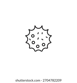 desenho de elemento de ilustração de ícone do cracker