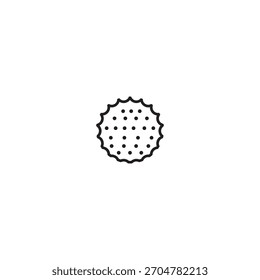 desenho de elemento de ilustração de ícone do cracker