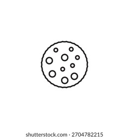 desenho de elemento de ilustração de ícone do cracker