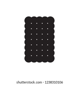 cracker icon vector design. glyph icon style
