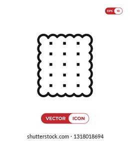 Cracker vector icon