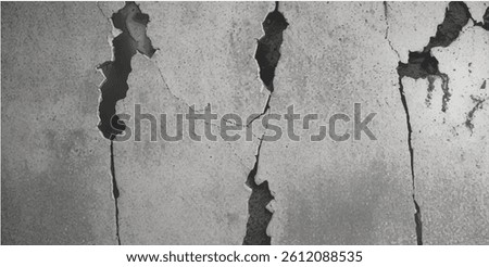 Cracking paint peeling off the white wall.  Peeled white paint on plaster wall close up. Detailed photo textured background. Black and white marble floor pattern with gold veins close up.