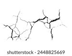 Cracks background, cracks texture, grunge background. Cracks in a wall background. Crack Texture. The cracks concrete texture white and black. Cracked earth. Structure of cracking.