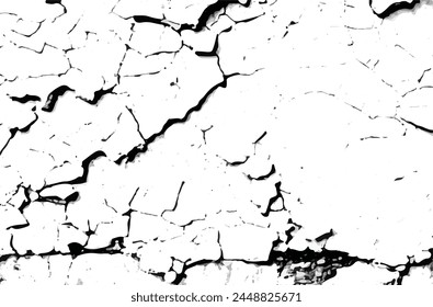 Cracks background, cracks texture, grunge background. Cracks in a wall background. Crack Texture. The cracks concrete texture white and black. Cracked earth. Structure of cracking.