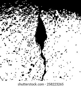 The Cracks Grunge Urban Background.Texture Vector.Dust Overlay Distress Grain ,Simply Place illustration over any Object to Create grungy Effect .abstract,splattered , dirty,poster for your design.