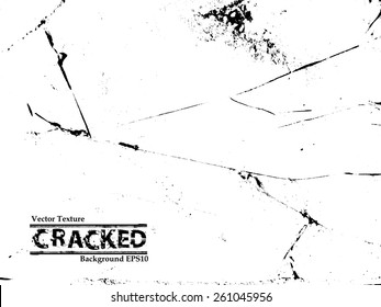 The Cracks Grunge Urban Background.Texture Vector.Dust Overlay Distress Grain ,Simply Place illustration over any Object to Create grungy Effect .abstract,splattered , dirty,poster for your design. 
