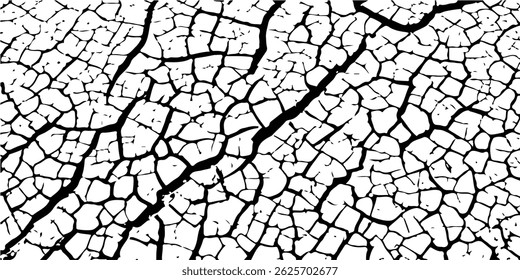 The Cracks Grunge Urban Background.Texture Vector.Dust Overlay Distress Grain ,Simply Place illustration over any Object to Create grungy Effect .abstract,splattered , dirty,poster for your design.