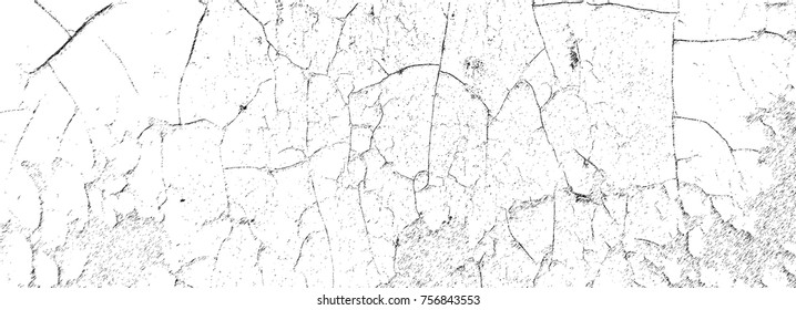 The Cracks Grunge Urban Background.Texture Vector.Dust Overlay Distress Grain ,Simply Place illustration over any Object to Create grungy Effect .abstract,splattered , dirty,poster for your design. 