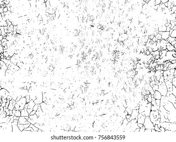 The Cracks Grunge Urban Background.Texture Vector.Dust Overlay Distress Grain ,Simply Place illustration over any Object to Create grungy Effect .abstract,splattered , dirty,poster for your design. 