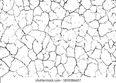 Cracks seamless pattern. Cracking background. Crack marble texture. Abstract grunge urban for overlay effect. Cracked texture. Modern stylish crackle for design prints. Distressed asphalt. Vector 