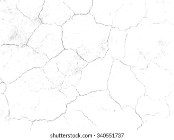 Cracks Splatter Paint Texture . Distress Grunge background . Scratch, Grain, Noise rectangle stamp . Black Spray  Blot of Ink.Place illustration Over any Object  to Create Grungy Effect . vector.