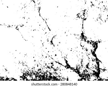 The Cracks Texture . Cracked Concrete . Cracked Ground . Cracked Wall . Vector Background .