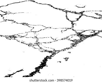 The Cracks Texture . Cracked Concrete . Cracked Ground . Cracked Wall . Vector Background .