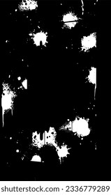 Cracks texture overlay. Vector background