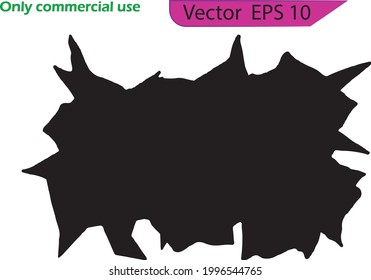 Cracks vector icons. Black surface crack set with holes and broken ground texture, transparent background. Cracked wall destruction effect, Bullet, mark element design. 