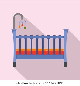 Icono de la cuna. Icono vectorial de cuna para diseño web