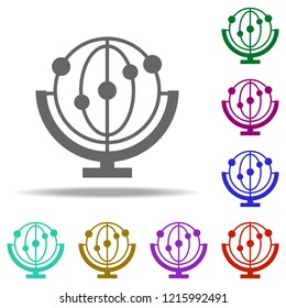 cradle, momentum icon. Elements of Genetics and bioenginnering in multi color style icons. Simple icon for websites, web design, mobile app, info graphics