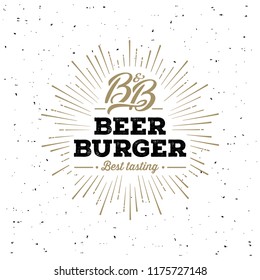 Burger Beer Logo High Res Stock Images Shutterstock