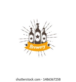 Craft Beer Logo Design Template