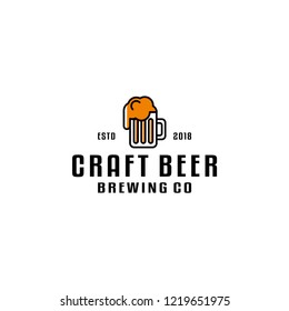 Craft Beer Logo vector
