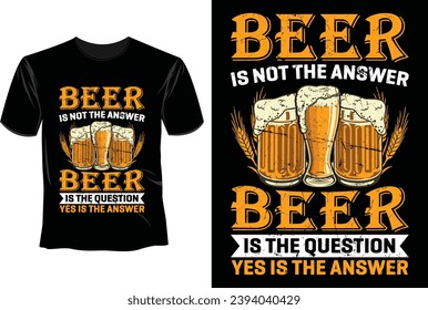 Diseño Craft Beer T Shirt