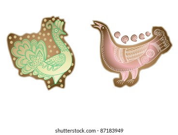 craft birds silhouettes