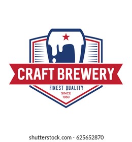 Craft Brewery Logo Symbol Icon