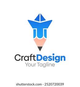 Craft Design Logo Design Template. Good for Business, Agency, Community and Organization