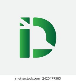 Craft iconic ID letter logos effortlessly with Vector Pro Illustration - Your ultimate tool for precision and creativity