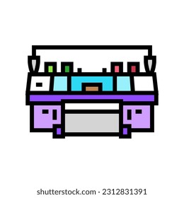 craft knitting wool color icon vector. craft knitting wool sign. isolated symbol illustration