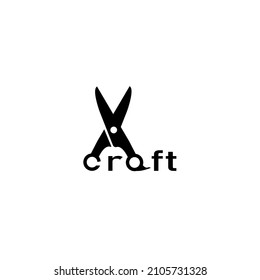 craft logo vektor black and white