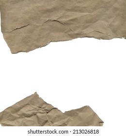 Craft paper background in vector