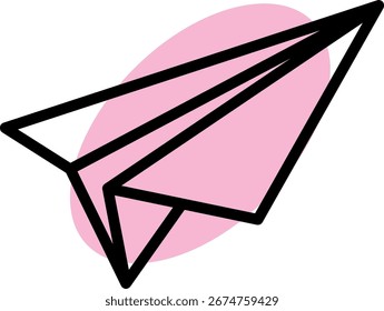 Diseño de doodle plano de papel artesanal