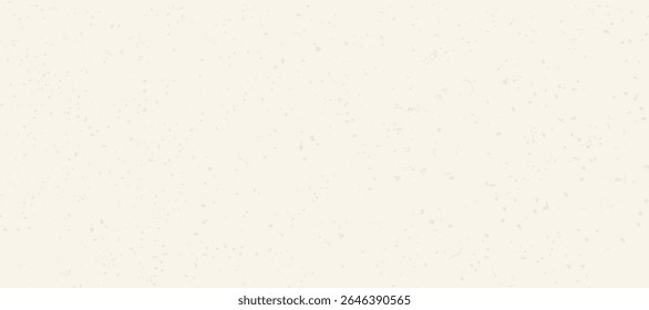 Textura de papel artesanal com cremoso Ecru Hue - Grunge fundo vintage, fibras naturais, manchas sutis, ilustração de vetor para o design ecológico, olhar de papel artesanal