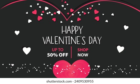 "Craft romantic Valentine's Day banners, perfect for showcasing heartfelt deals and spreading love. Create designs that captivate and enchant, adding a touch of romance to your promotions."