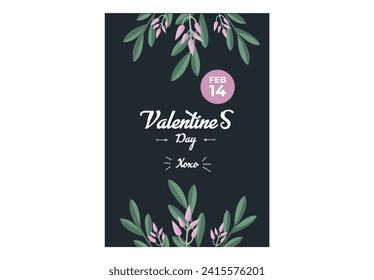 Craft a standout Valentine's Day flyer template! Blend romance and creativity for an eye-catching design that captivates and promotes love-filled events.